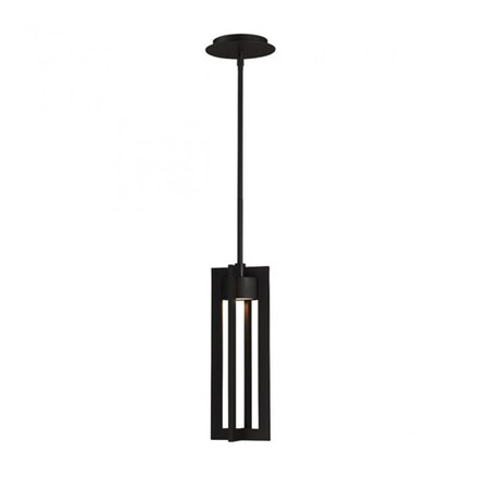 Wac Us Chamber 16In Outdoor Pendant 3000K PD-W48616-BK